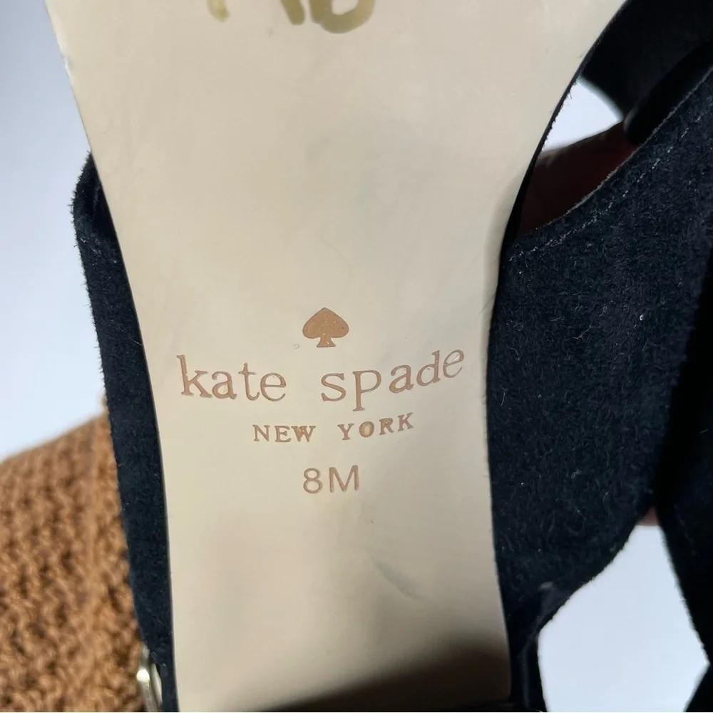 Kate Spade Holland‎ Peep Toe Block Heel Sandals Size 8 - Picture 7 of 7